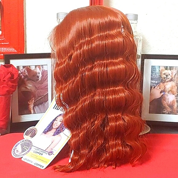 Motown Tress HD Lace Front Crimp Wig-14 inch (Color Available: Copper) - Picture 10 of 15